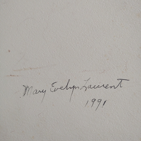 Vintage handmade crewelwork of unicorn - Picture 8 of 11